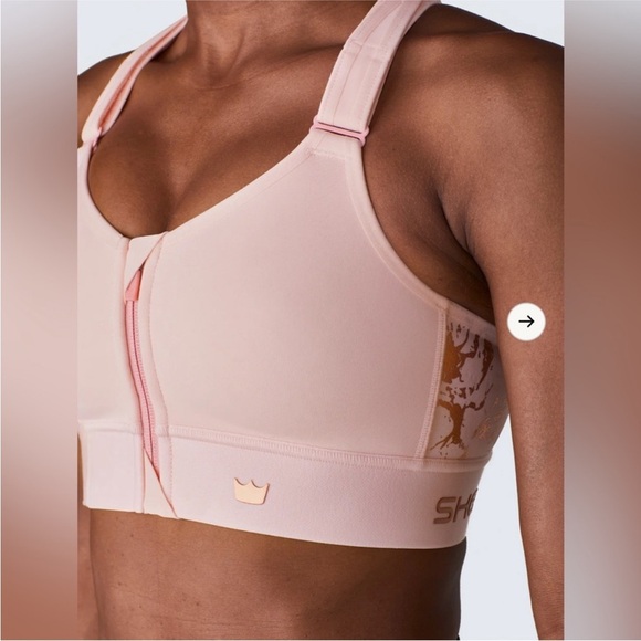 Shefit Bra Size 6Luxe Flex Wireless Adjustable Sports Bra Medium Impact Pink NEW - Picture 1 of 10